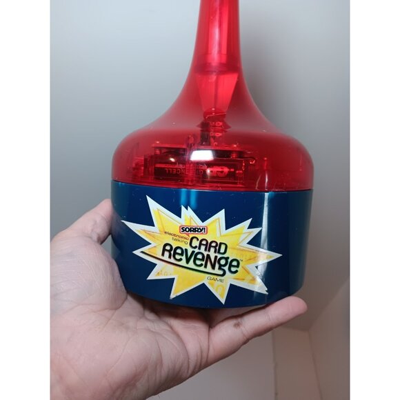 Sorry! Card Revenge Talking Game Big Red Pawn 2004 Hasbro -  Tested Complete - Picture 2 of 3